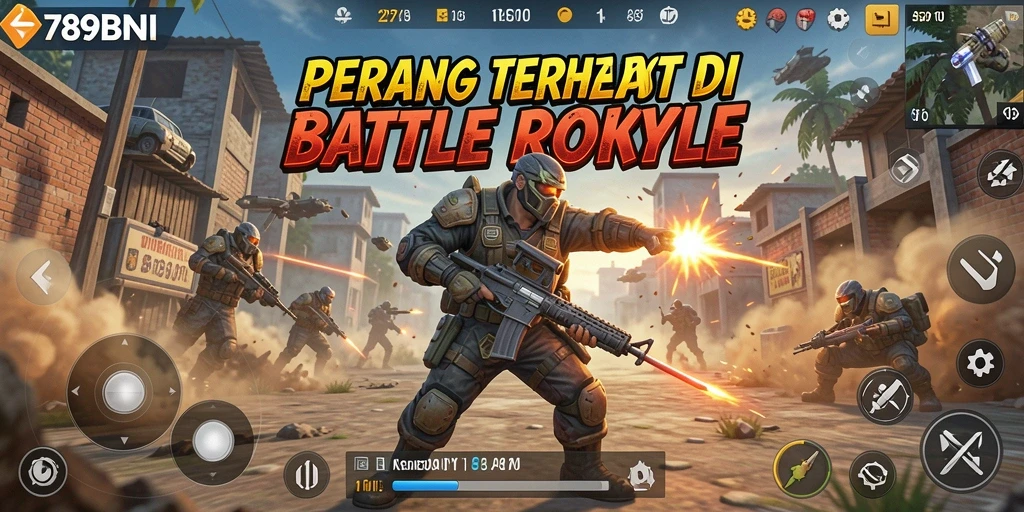 Gameplay mendebarkan di 789BNI dengan aksi Battle Royale yang intens.
