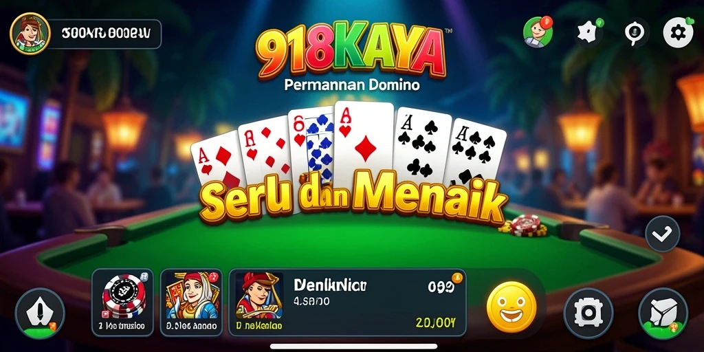 Tampilan gameplay seru dan interaktif dari 918KAYA.