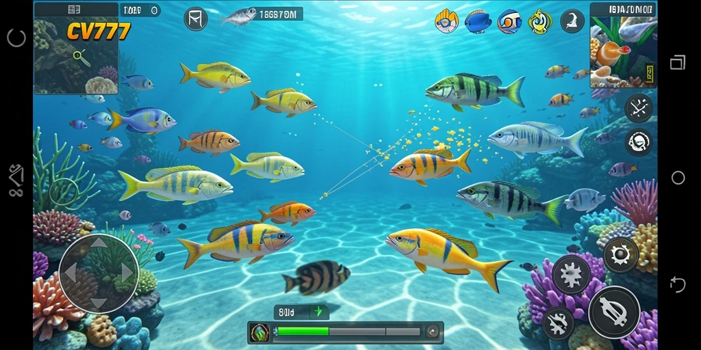 Gameplay seru dengan grafis Tembak Ikan yang menarik.