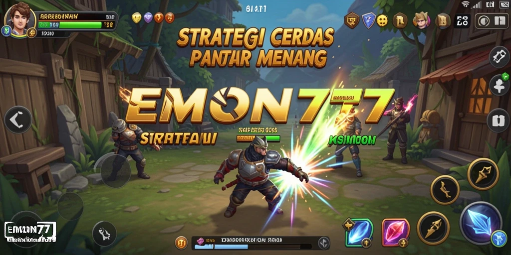 Tampilan gameplay EMON777 yang menegangkan dan penuh strategi.