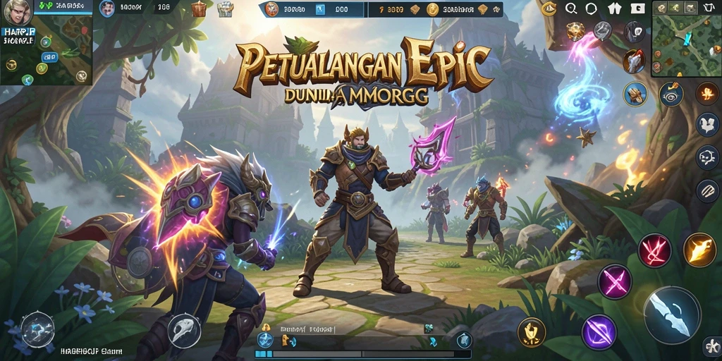 Gameplay seru dan visual menawan dari HARAPJP.