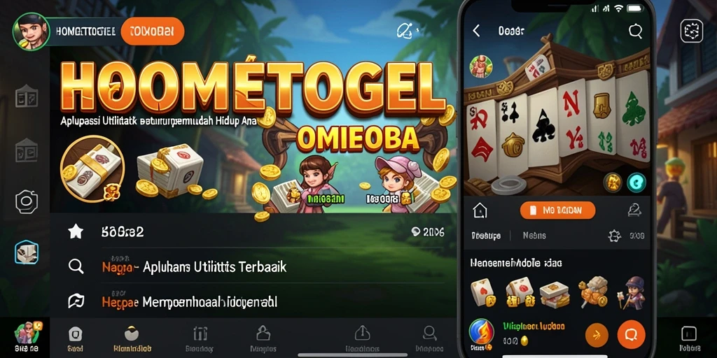 Screenshot HOMETOGEL menampilkan antarmuka pengguna yang intuitif dan fitur pengingat.