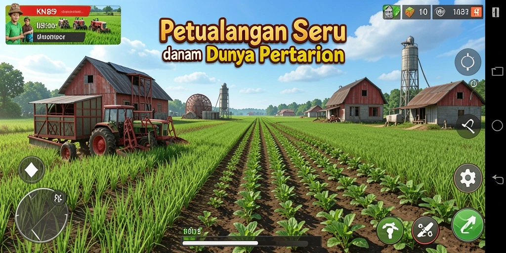 Gameplay pertanian yang menarik dan menantang di KNO89.