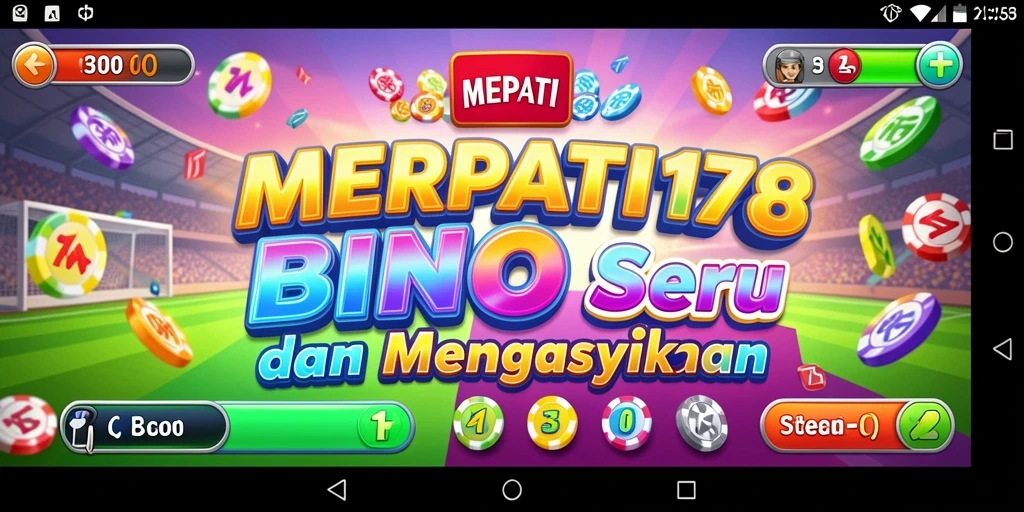 Tampilan gameplay menarik dari MERPATI178 dengan suasana Bingo yang seru.
