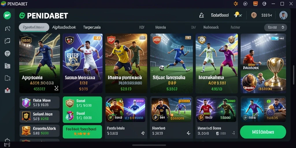 Tampilan gameplay PENIDABET yang menarik dan interaktif.