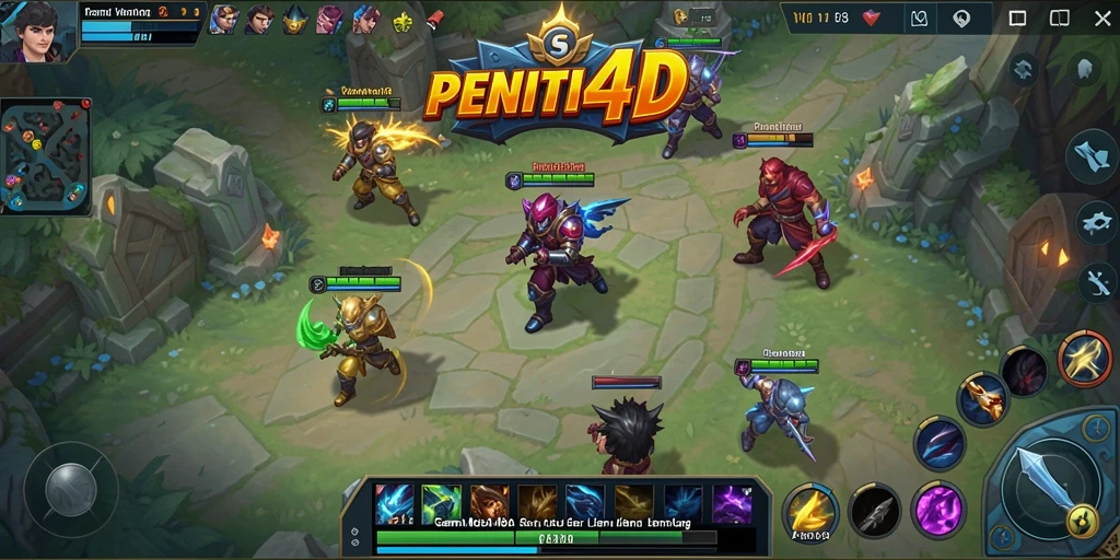 Tampilan menarik dari gameplay PENITI4D dengan karakter yang beraksi.