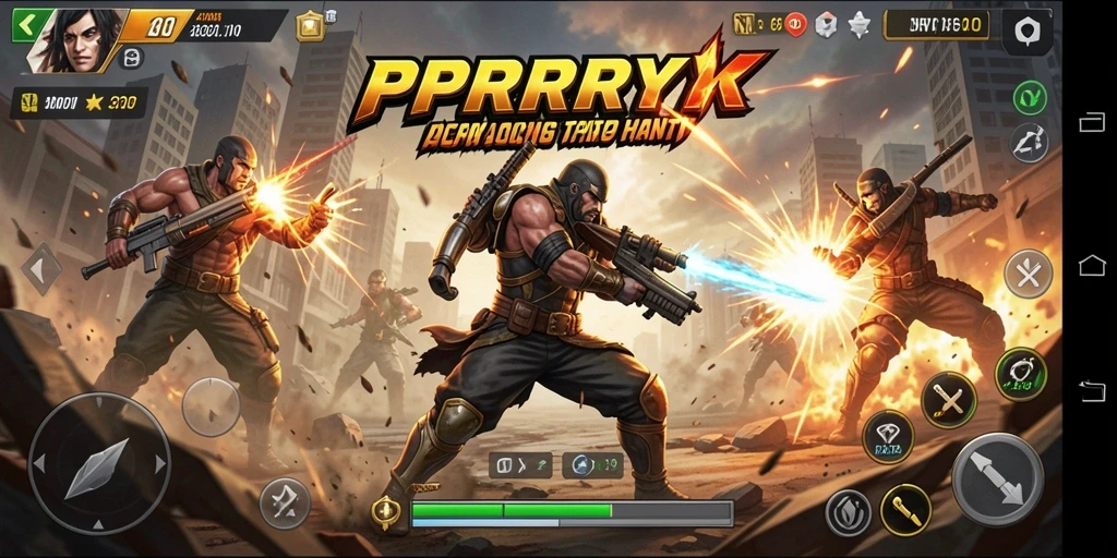 Menampilkan aksi seru dan intens dalam PPRRYY.