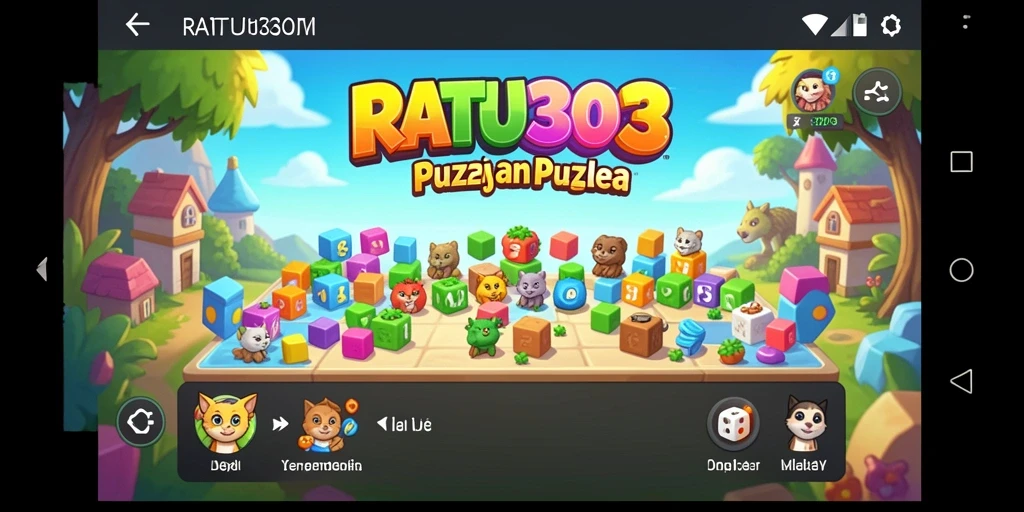 Gameplay seru dan menantang dari RATU303 dalam genre Puzzle.