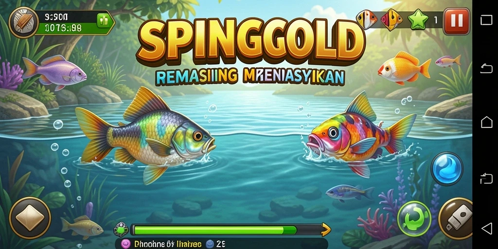 Tangkapan terbaik dalam game memancing SPINGOLD yang mengasikan.